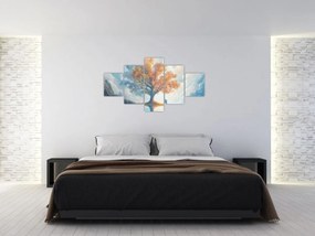 Obraz – Drzewo życia i miłości (125x70 cm)