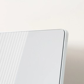 HOMCOM Lustro Stojące Całościowe z Ramą z Aluminium Srebrne 45x37x158,5cm | Aosom PL