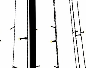 Dekoracja świąteczna - świetlna piramida ,240cm, ciepła biel