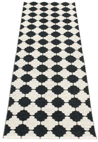 Czarno-biały chodnik odpowiedni na zewnątrz 70x225 cm Marre Black Coral – Pappelina