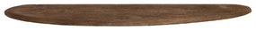 Brązowa półka z litego drewna mango 70 cm Ginosu – Light &amp; Living
