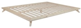 Łóżko dwuosobowe Karup Design Senza Bed Natural, 160x200 cm