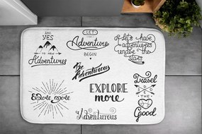 Dywanik antypoślizgowy do łazienki Dywanik antypoślizgowy do łazienki Przygoda Motywacja