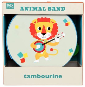 Zabawka muzyczna Tambourine Animal Band – Rex London