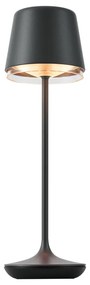 Zewnetrzna Lampa stołowa czarna z LED IP65, ładowalna ze stacją ładującą - Treble Nowoczesny Oswietlenie zewnetrzne