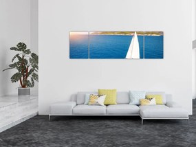 Obraz - Przejażdżka łodzią (170x50 cm)