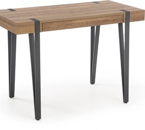 Nowoczesne biurko z szufladą w stylu industrialnym B39