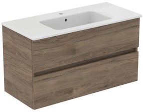 Wisząca szafka pod umywalkę w dekorze orzecha 100x55 cm Eurovit+ – Ideal Standard