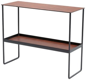 Koniakowa metalowa konsola 29x78 cm Bull – LIND DNA