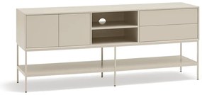 Kremowa szafka pod TV 175x74x45 cm Platt – Teulat