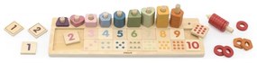 Viga polarb drewniane liczydło sorter nauka liczb montessori