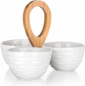 Banquet Miski dzielone BRILLANTEBamboo, 24 x 24 x 18,5 cm