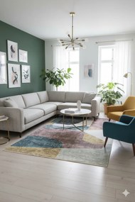 Dywan nowoczesny Dean wielokolorowy 80 cm x 145 cm