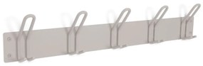 Szarobeżowy metalowy wieszak ścienny Miles – Spinder Design