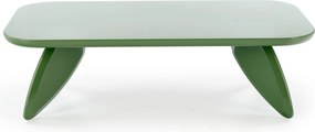Stolik kawowy prostokątny Lumis 120 cm - jasny zielony
