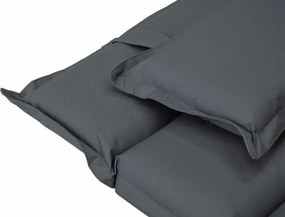 Zestaw 2 sztuk poduszek na leżak Garth - antracyt