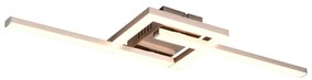 Szara lampa sufitowa LED 16x54 cm Viale – Trio