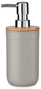 Dozownik na mydło z bambusową pokrywą CLEAN, 350 ml