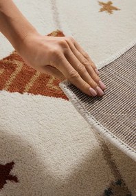 Dywan dziecięcy Adventures – Kolorowa Girlanda na kremowym tle 160 cm x 225 cm Atest Oeko-Tex