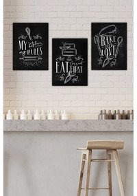 Tabliczka 3 szt. 30x40 cm – Wallity