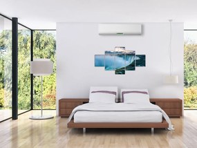 Obraz wodospadów (125x70 cm)
