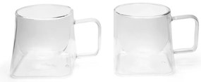 Szklane kubki z podwójną ścianką zestaw 2 szt. 220 ml Otto – Leopold Vienna