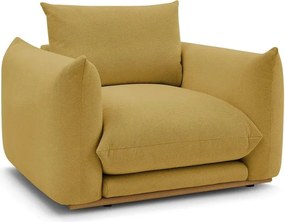 Żółty fotel Ernest – Bobochic Paris