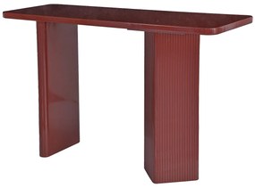Konsola z MDF - Bordowy  - KAVELINE