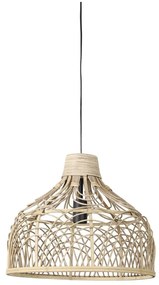 Lampa sufitowa z rattanowym kloszem ø 42 cm Pocita – Light &amp; Living