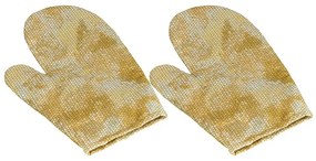 Bellatex Rękawica kuchenna Skóra węża brązowy, 28 x 18 cm, 2 szt.