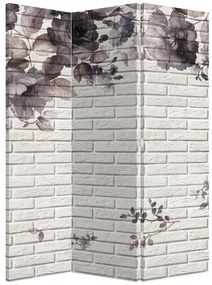 Parawan - Ściana z bukietem (126x170 cm)