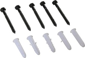 HOMCOM Zestaw do Drzwi Przesuwnych Prowadnica Stal Węglowa Czarna do Drewnianych Drzwi 183x06x18cm | Aosom PL