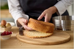 Obręcz do krojenia tortu ze stali nierdzewnej – Blomsterbergs