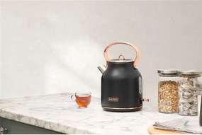 Czarny czajnik elektryczny 1,7 l Heritage – Haden