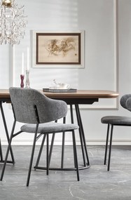 Krzesło do jadalni K497 tapicerowane tkaniną