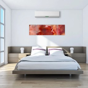 Obraz - Profil twarzy kobiety (170x50 cm)