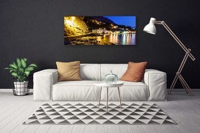 Obraz canvas na ścianę Szczyty Gór nad Oceanem