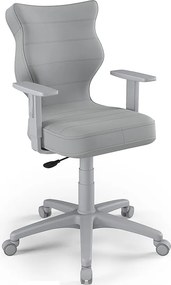 Młodzieżowe krzesło do biurka Duo Grey rozmiar 6 (159-188 cm)