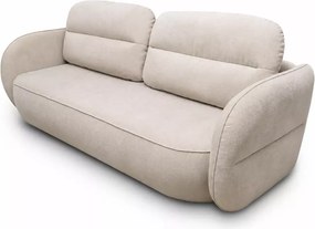 Kanapa Blando – sofa z funkcją spania DL i pojemnikiem na pościel, nowoczesna do salonu