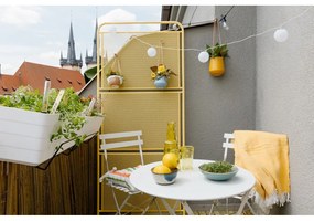 Biały zestaw mebli ogrodowych Bonami Essentials Retro