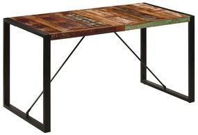 Wielokolorowy stół industrialny 70x140 – Fulo 2X