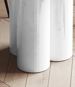 Okrągły stół z matowym blatem Raveo Hubertus