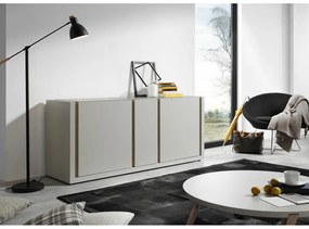 Biały stolik Kave Home Solid, ø 90 cm