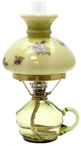 Lampa naftowa KLÁRA 34 cm zielona leśna