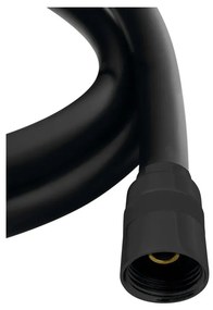 Czarny plastikowy wąż prysznicowy ø 1 cm Softflex – Sapho