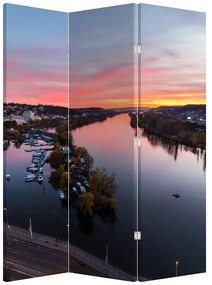Parawan - Praga nocą (126x170 cm)