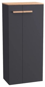 Szafka średnia L-WOOD 50 cm antracyt mat KROFAM