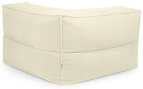 Brązowy worek do siedzenia z materiału bouclé Mass Corner 125 Left – SLOWDOWN