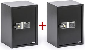 Sejf meblowy z zamkiem elektronicznym1+1 GRATIS, 500 x 350 x 310 mm