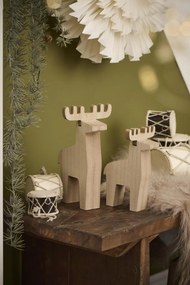IB Laursen Drewniany renifer REINDEER RUDOLF STOJĄCY - różne rozmiary Wielkość: S